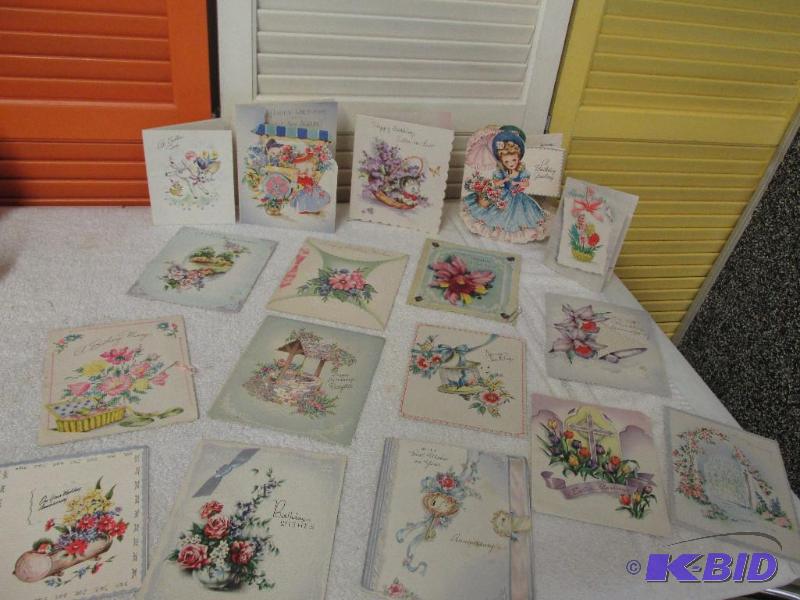 lot 72 image: Beautiful Collection of Cards