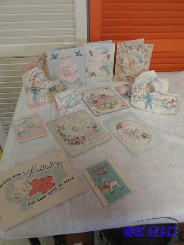lot 73 image: Unique Cards and a Song Book