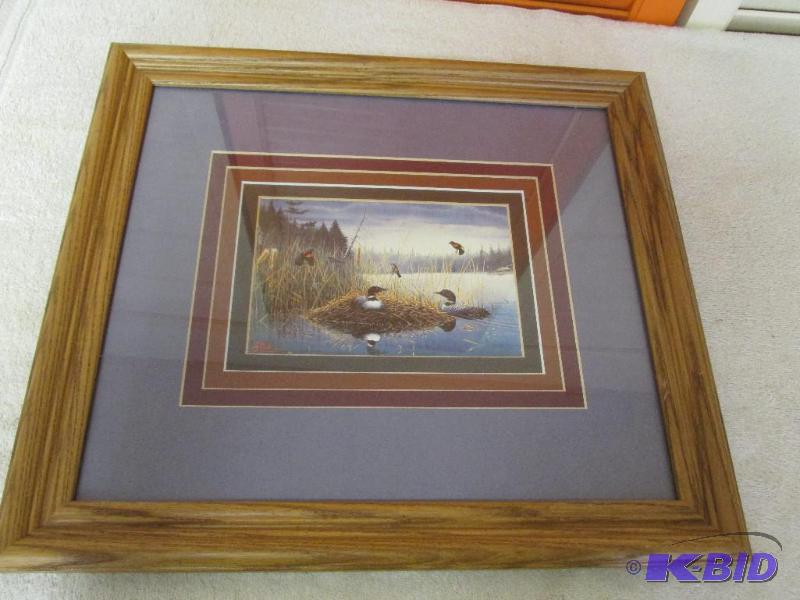 lot 80 image: Print By Les Kouba