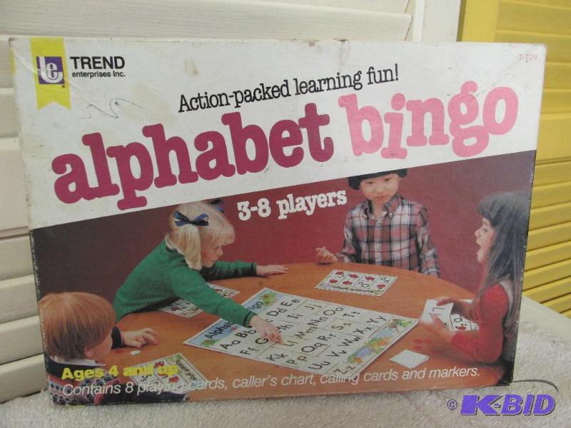 lot 82 image: Alphabet Bingo