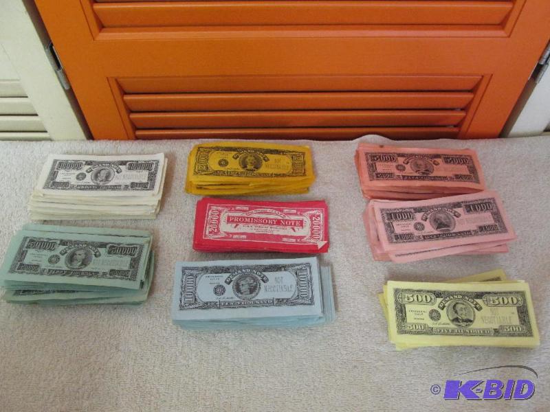lot 85 image: Play Money in an Atlas Can