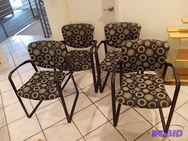 4-Fabric Chairs...