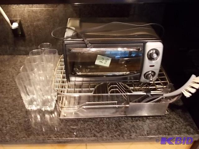 Stainless Steel Dish Rack, Toaster Oven, 8-Gl...