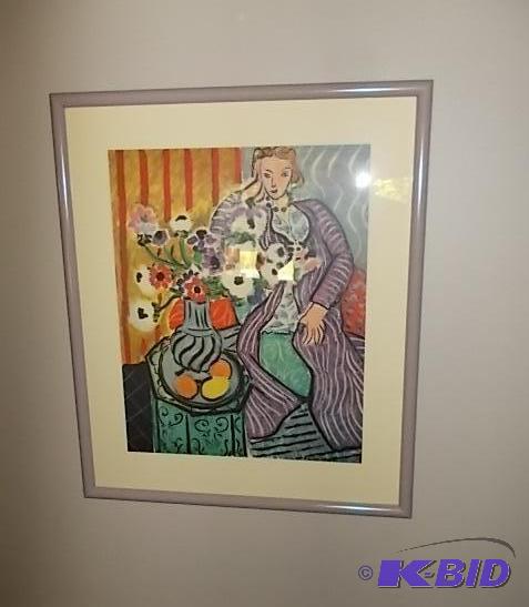 Framed Picture (23x27) With Signature&nbsp...