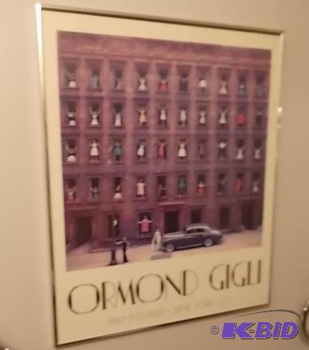 Ormond Gigli&nbspNY Framed Poster 22x27...