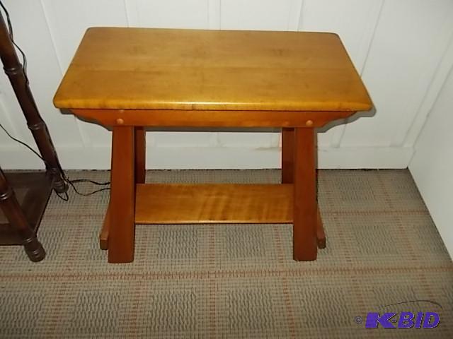 Small Table (Appears Hand Crafted) 24x12x22...
