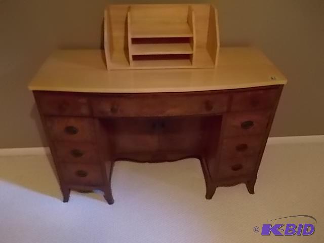 Vintage Desk With Secret Compartment Mo Excelsior Moving