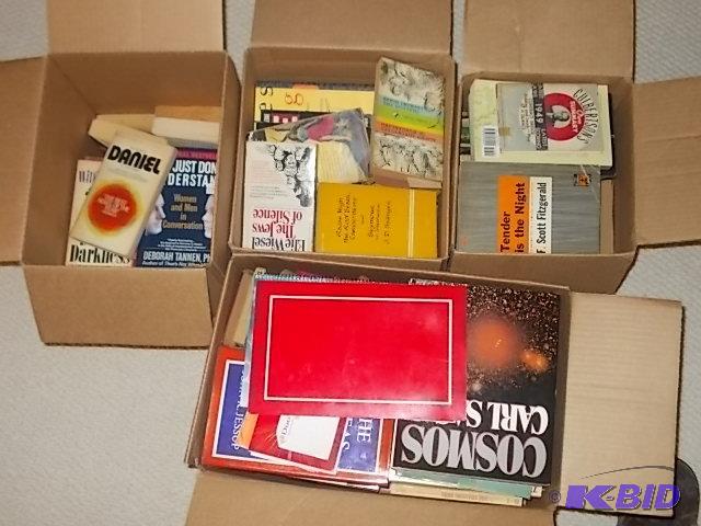 4-Boxes Of Books...