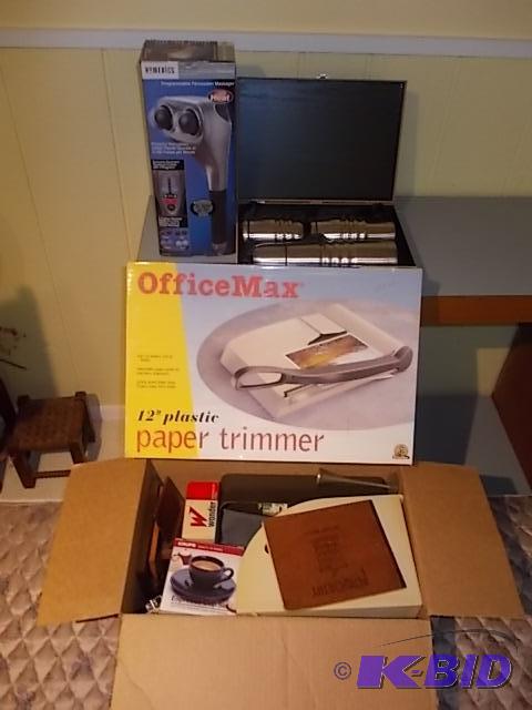 Paper Trimmer, Travel Thermos Set, Massager, ...