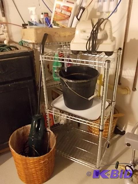 2-Wire Rack Shelves &amp Large Lot Of Cleani...