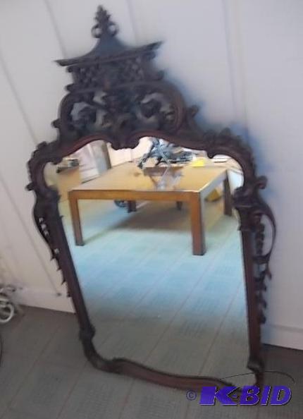 Ornate Asian Mirror 47x30...