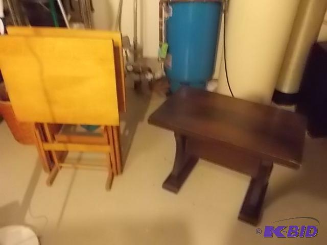 2-TV Trays With Stand, Other Small Table 25x1...