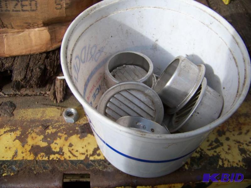 Bucket of vent plugs