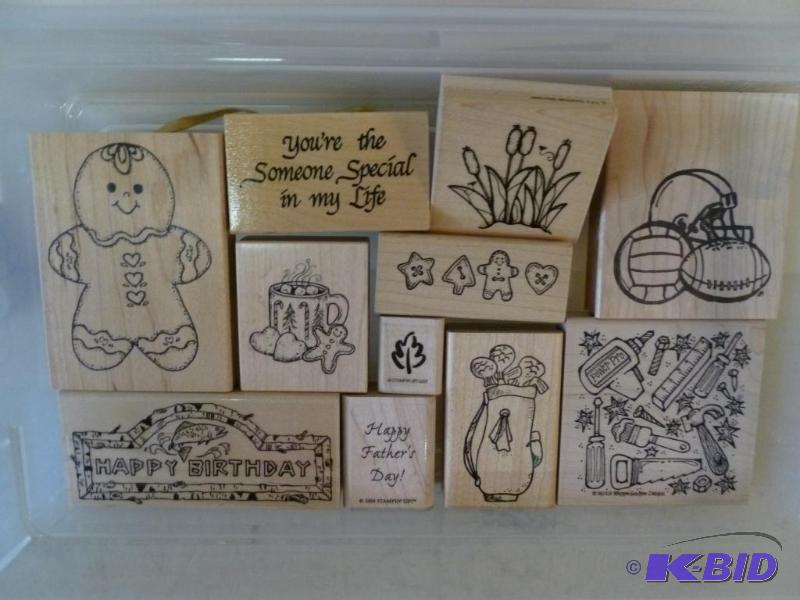 Large lot of eleven wood bodied and rubber st...