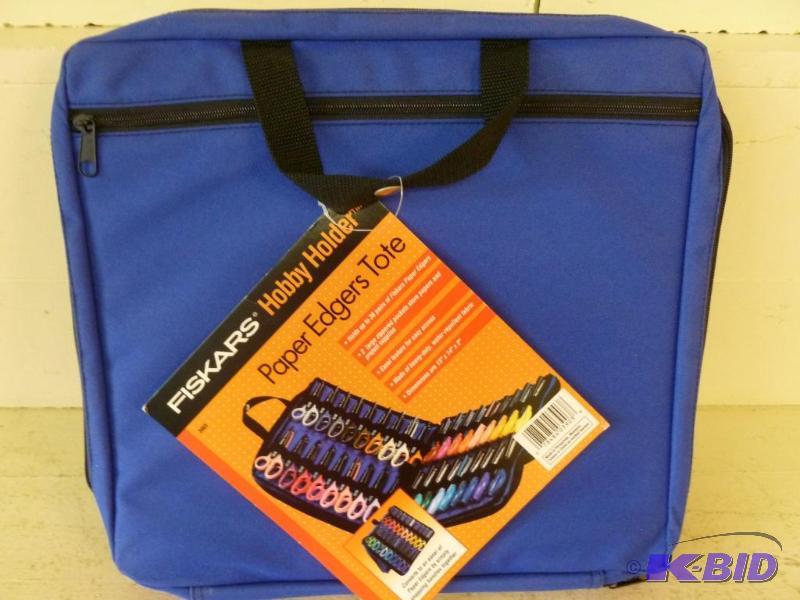 Fiskers hobby holder paper edgers tote, brand...