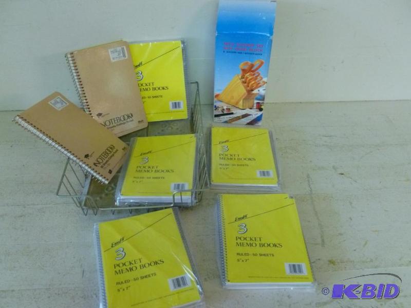 This lot consists of several new pocket memo ...