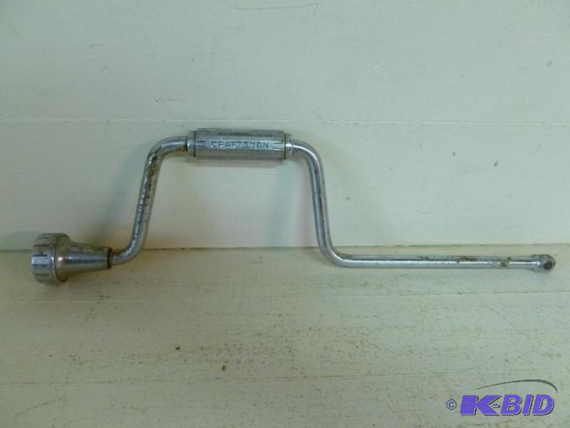 Large Craftsman socket speed wrench that meas...