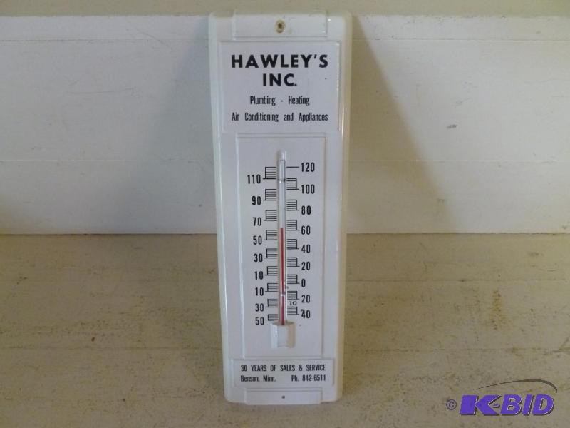 Large Vintage Hawleys Inc. Benson, Minnesota...