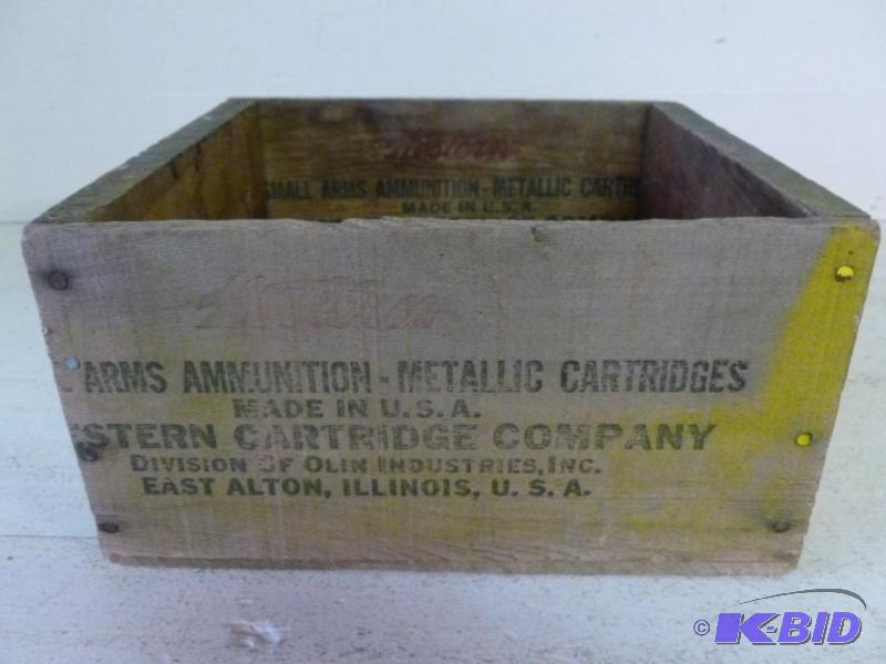 Vintage Western East Alton, Illinois. wooden ...