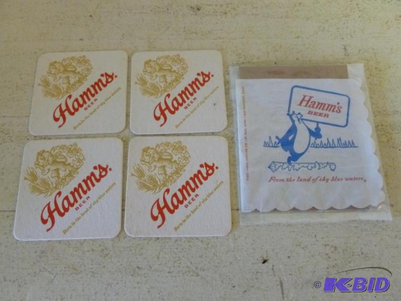 This lot consists of four vintage Hamms doub...