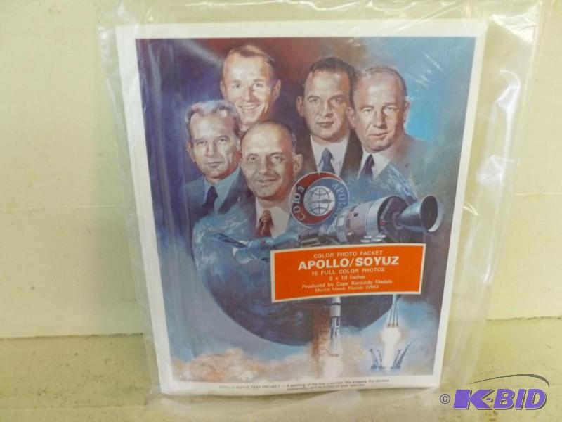 Lot of vintage 1975 Apollo  Soyuz space prog...