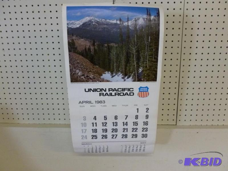 Collectible 1983 Union Pacific Railroad adver...
