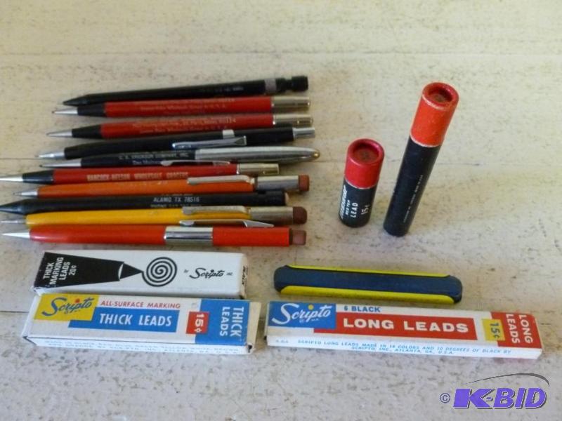 Large lot of mechanical pencils including som...