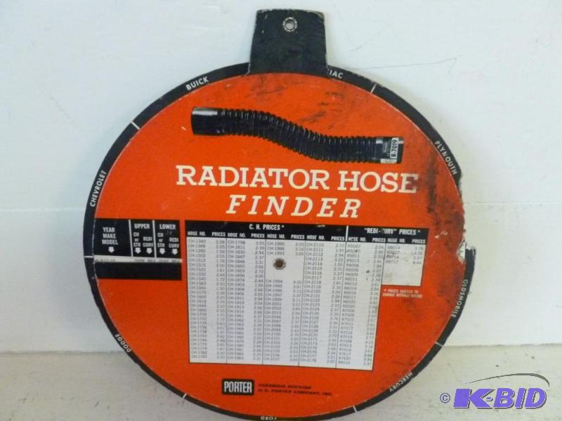 Vintage Porter - Thermoid Division radiator h...