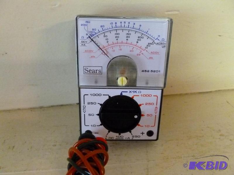 Sears electrical tester&nbspmodel 452.5201, ...
