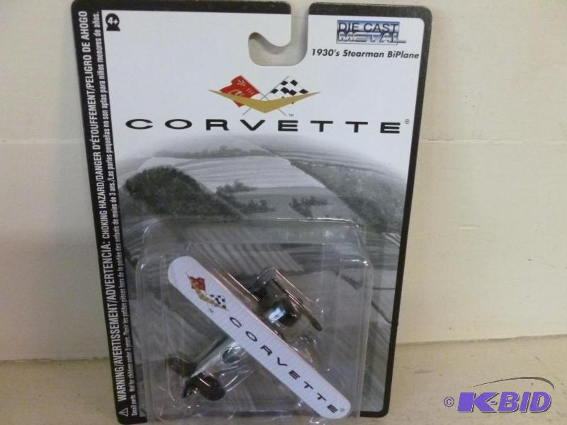 Gearbox Toys 1930s Stearman - Corvette die c...