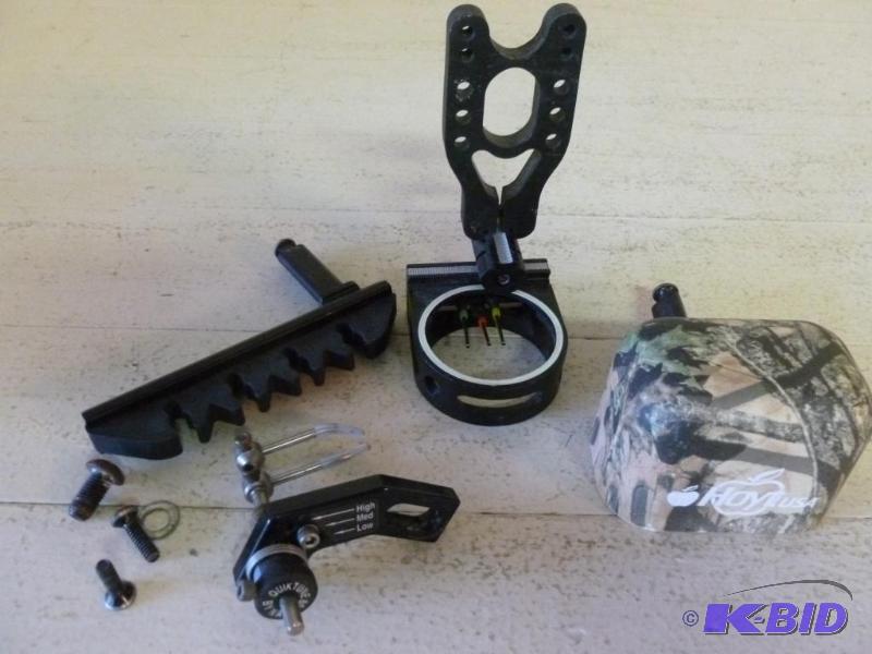 Lot of archery hunting items that includes PS...