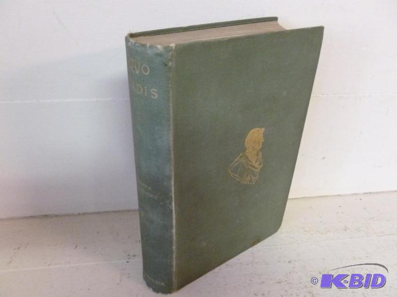 Antique Book - Quo Vadis - 1897....
