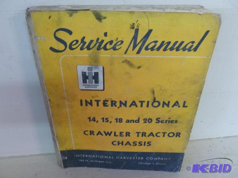 Vintage 1961 International Harvester Crawler ...