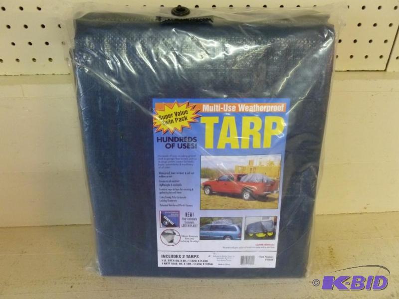 &nbspA pack of multi use weatherproof tarps ...