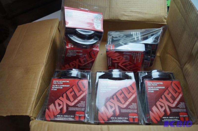 Max flow water separator fuel filter