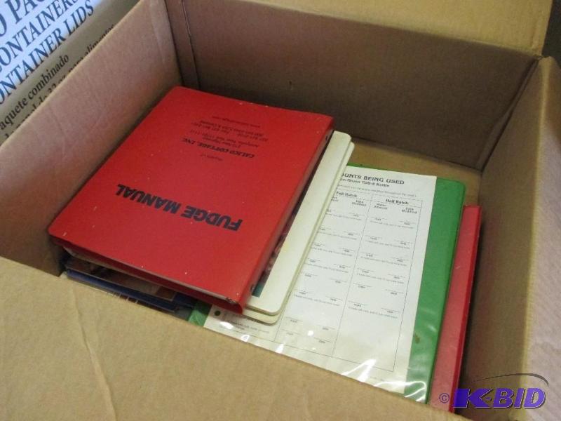 Fudge manuals and cookbooks...
