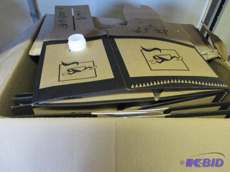 Case of hot liquid to go boxes...