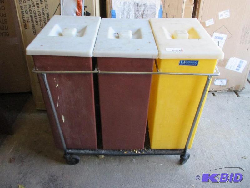 3 compartment cart...