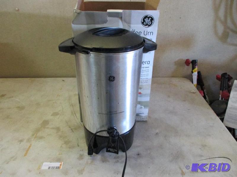 GE coffee urn...