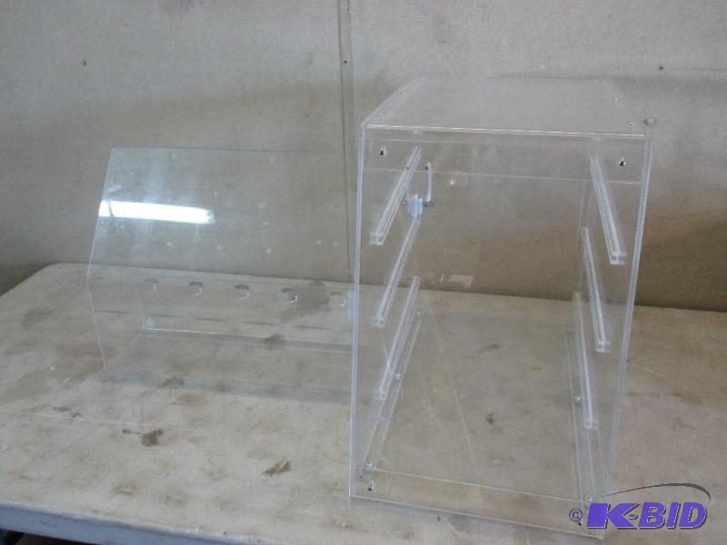 Plexiglas displays...
