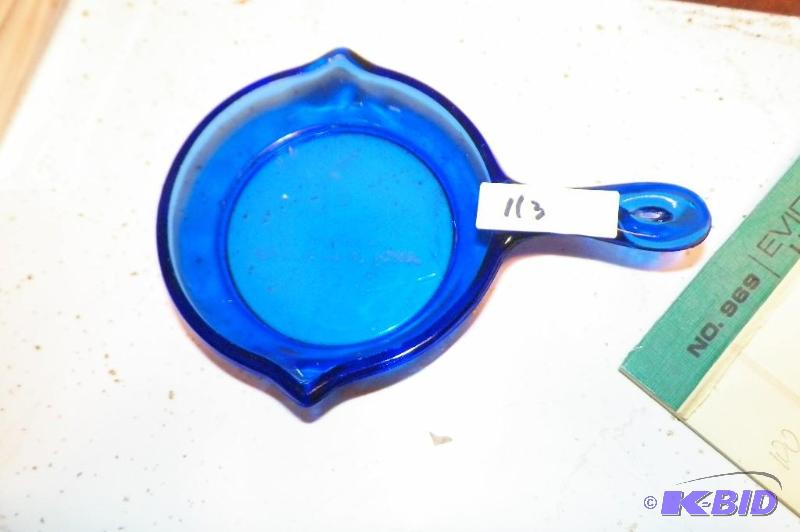 lot 113 image: Mason City Iowa Souvenir piece.  Printing is very light