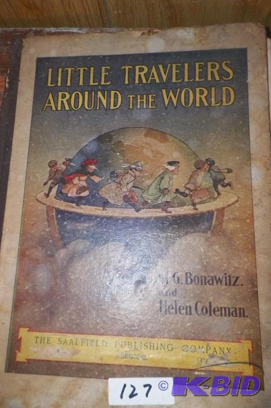 lot 127 image: Little Travelers around the World book