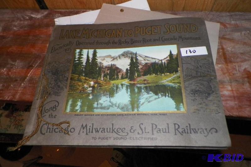 lot 130 image: 1937 Train Book