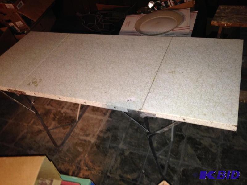 lot 152 image: Folding Table 60 x 24 x 28