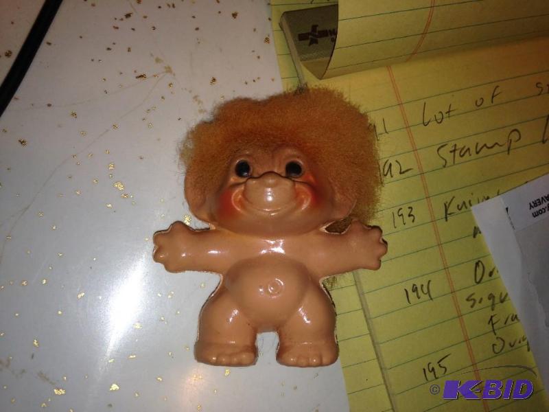 lot 195 image: Original Denmark Dam Troll Doll
