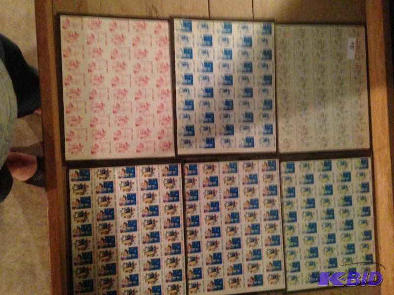 lot 198 image: 1964 Boys Town Stamps from start to finish - very cool item