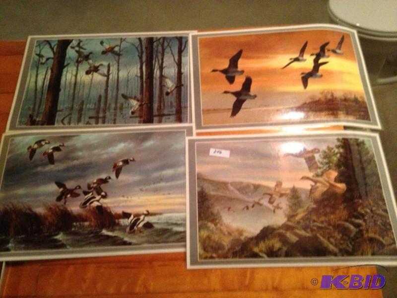 lot 206 image: David Maas Placemats  17 x 11