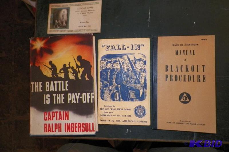 lot 244 image: 4 WW II Books and Pamphlets