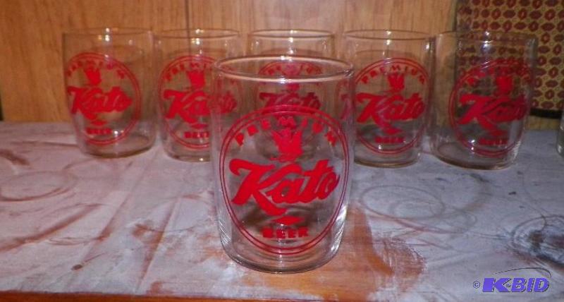 lot 65 image: Kato Beer 3 inch Glass - NO CHIPS