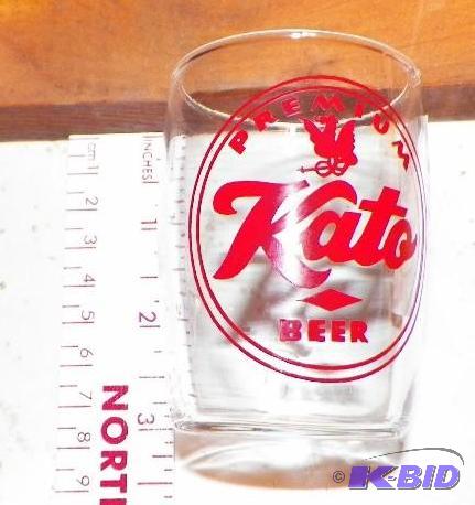 lot 66 image: Kato Beer 3 inch Glass - NO CHIPS